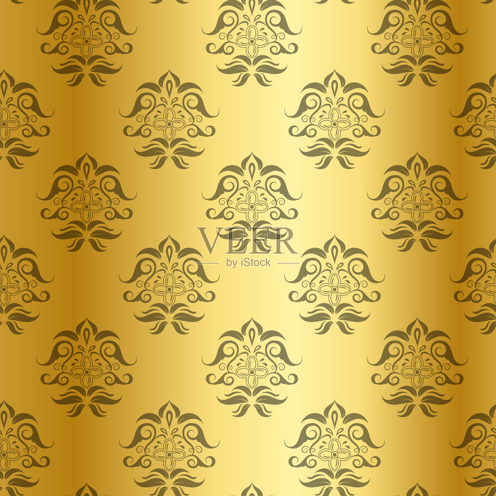 无缝花图案背景花插画图片素材