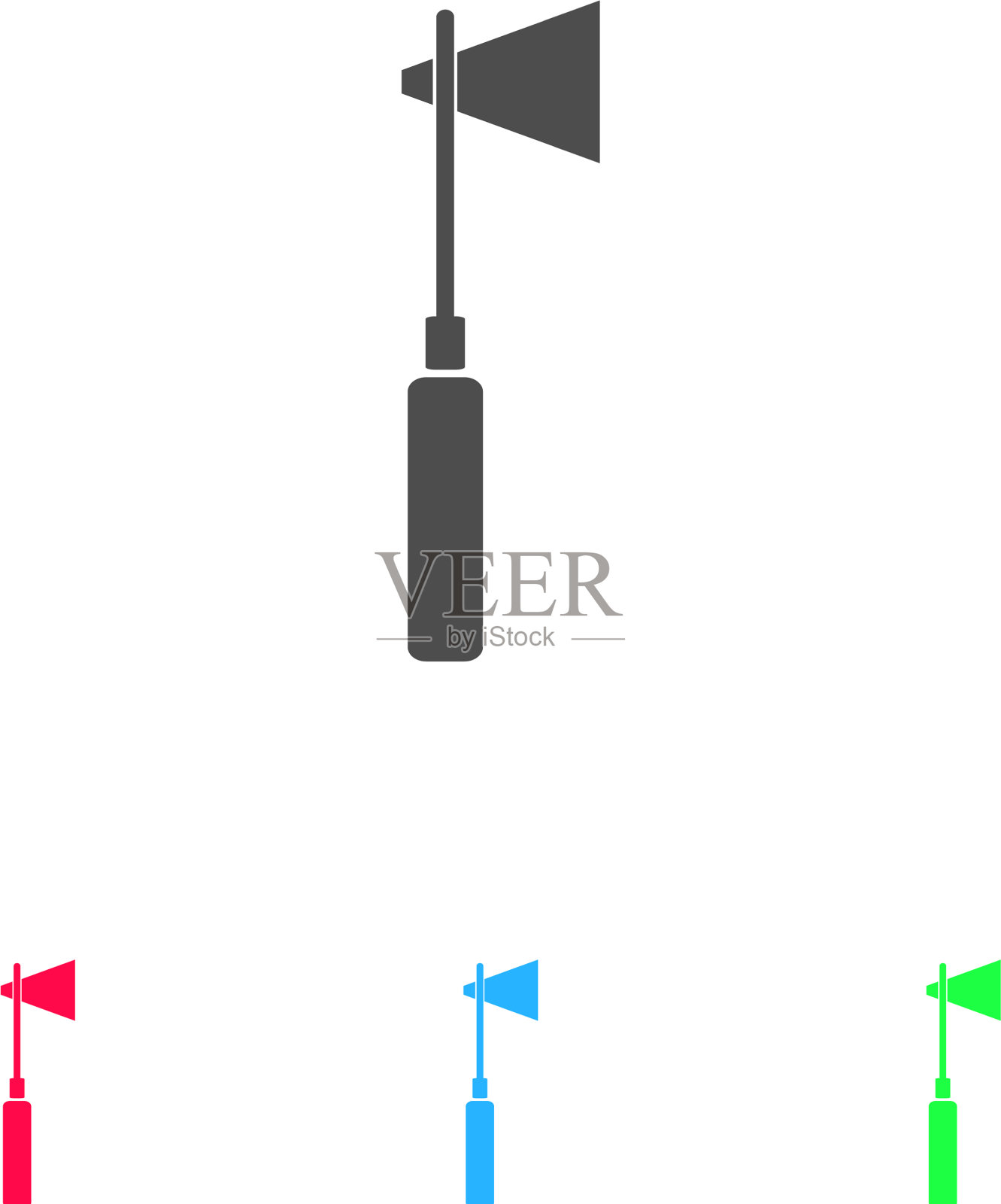 tomahawk图标平插画图片素材