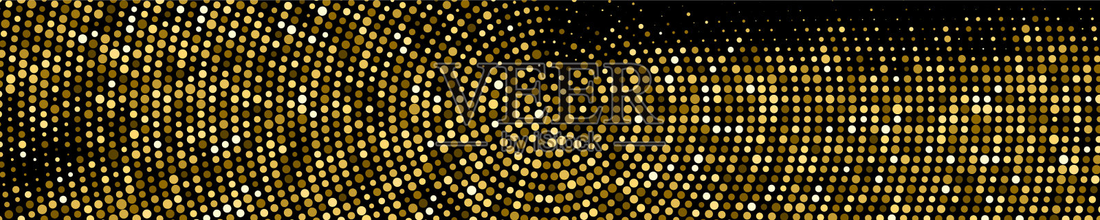 金色闪光半色调虚线背景插画图片素材