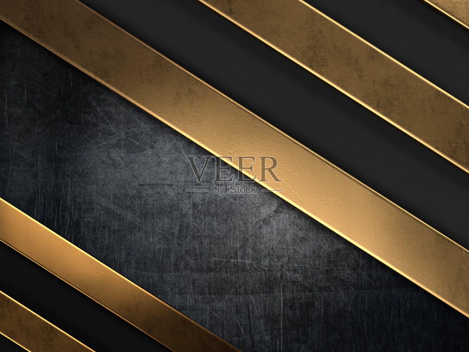 垃圾摇滚风格背景与金色金属条纹照片摄影图片