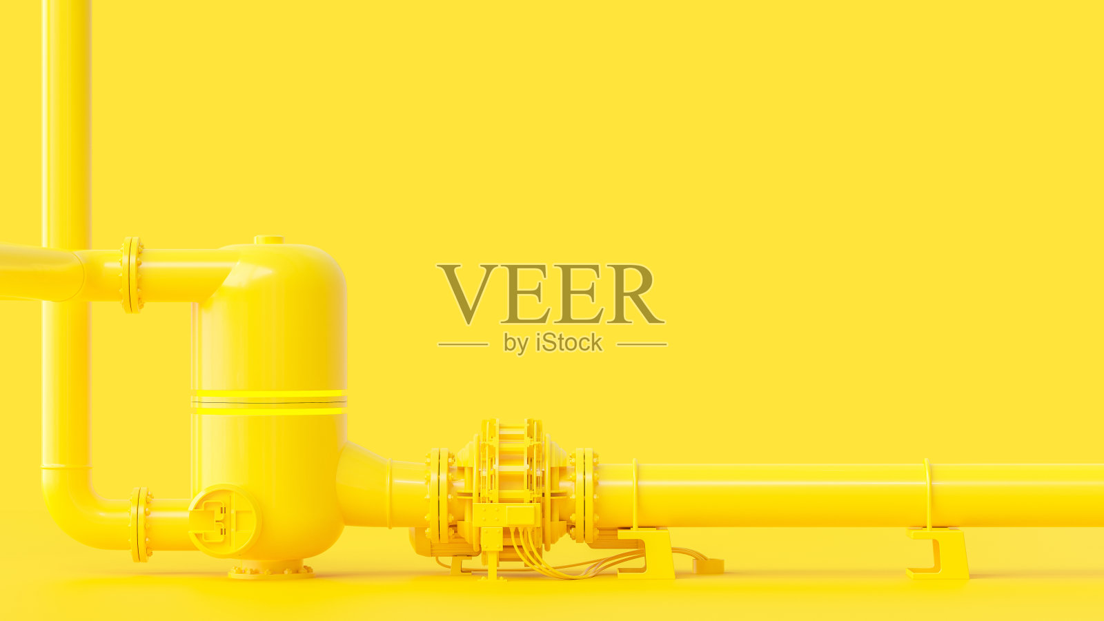 黄色的管道照片摄影图片