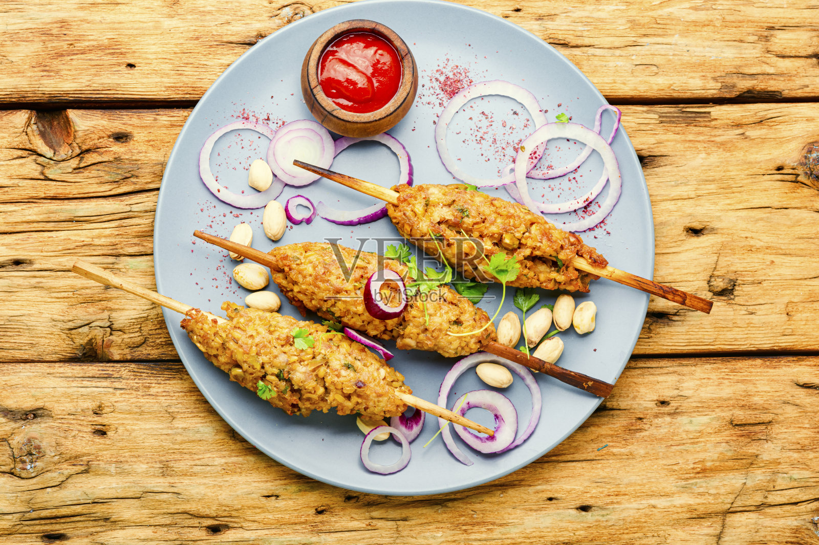 卢拉烤肉串照片摄影图片