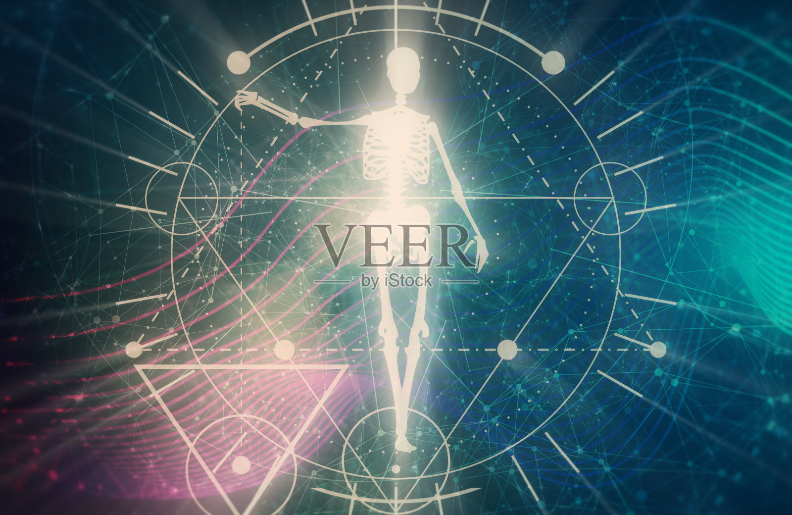 深奥的神秘符号插画图片素材