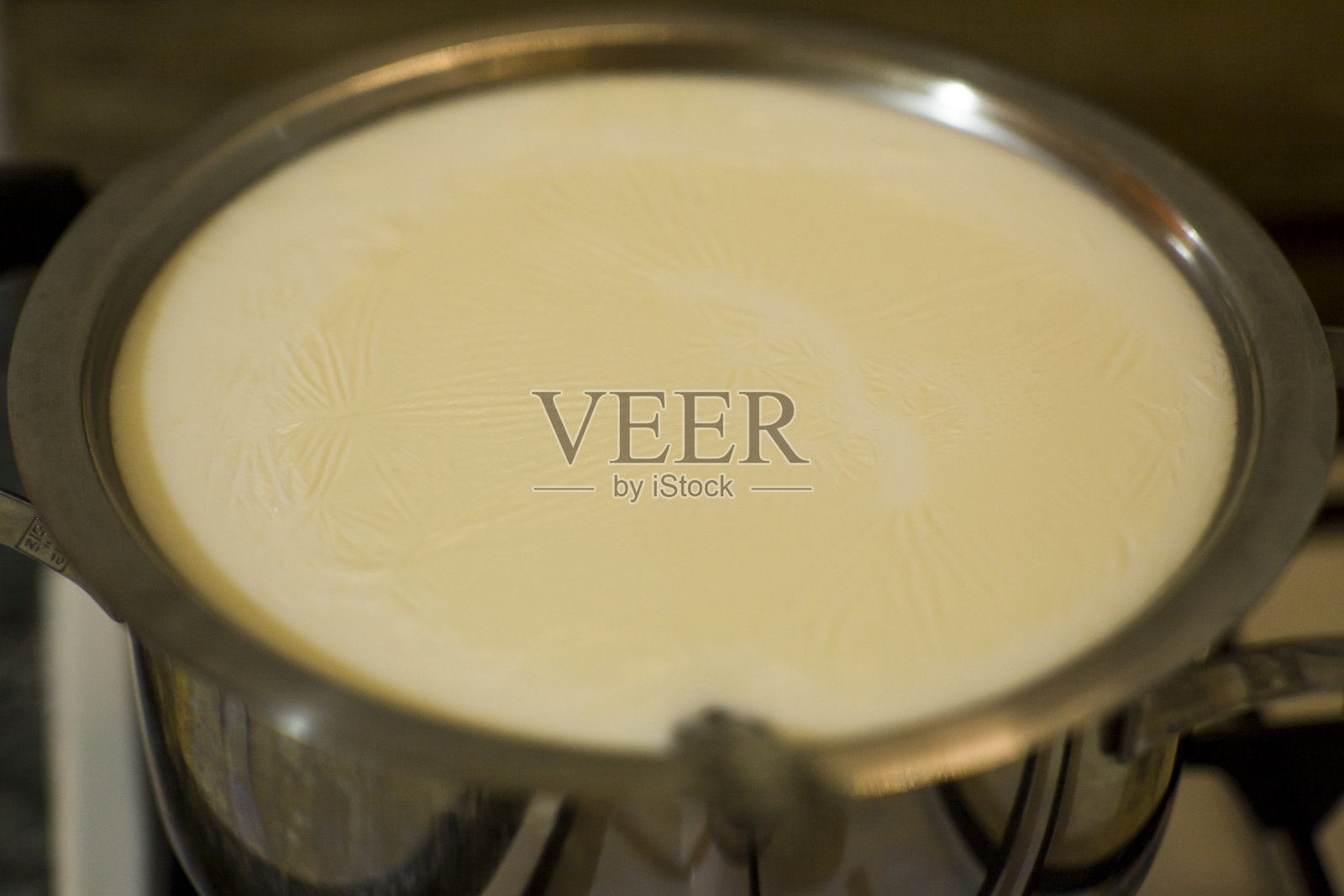 酸奶的制备照片摄影图片