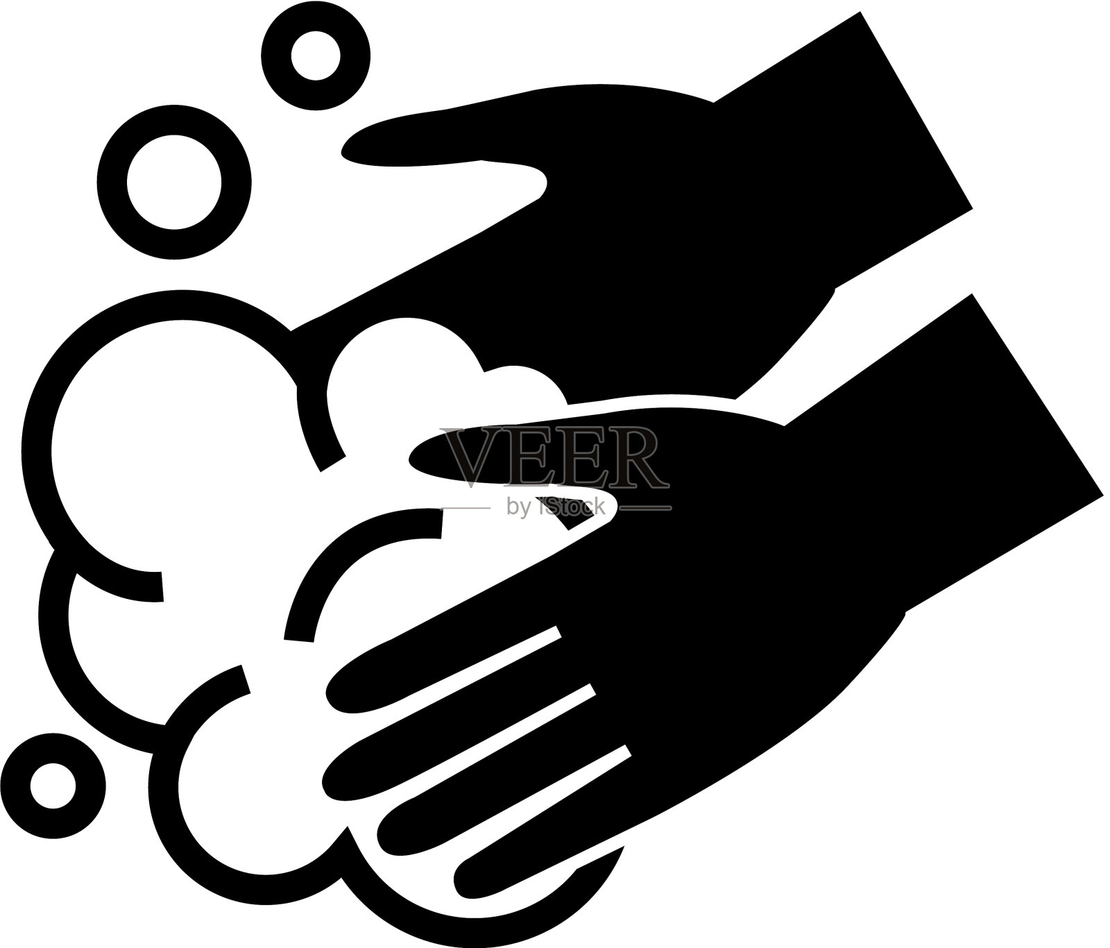 用肥皂洗手，用肥皂洗手设计元素图片