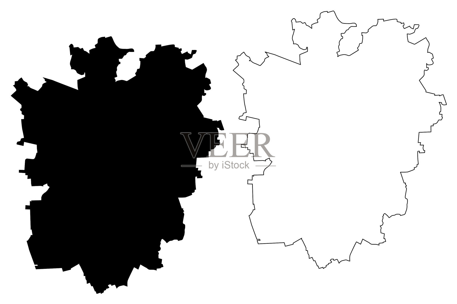 布伦瑞格市联邦共和国德国插画图片素材