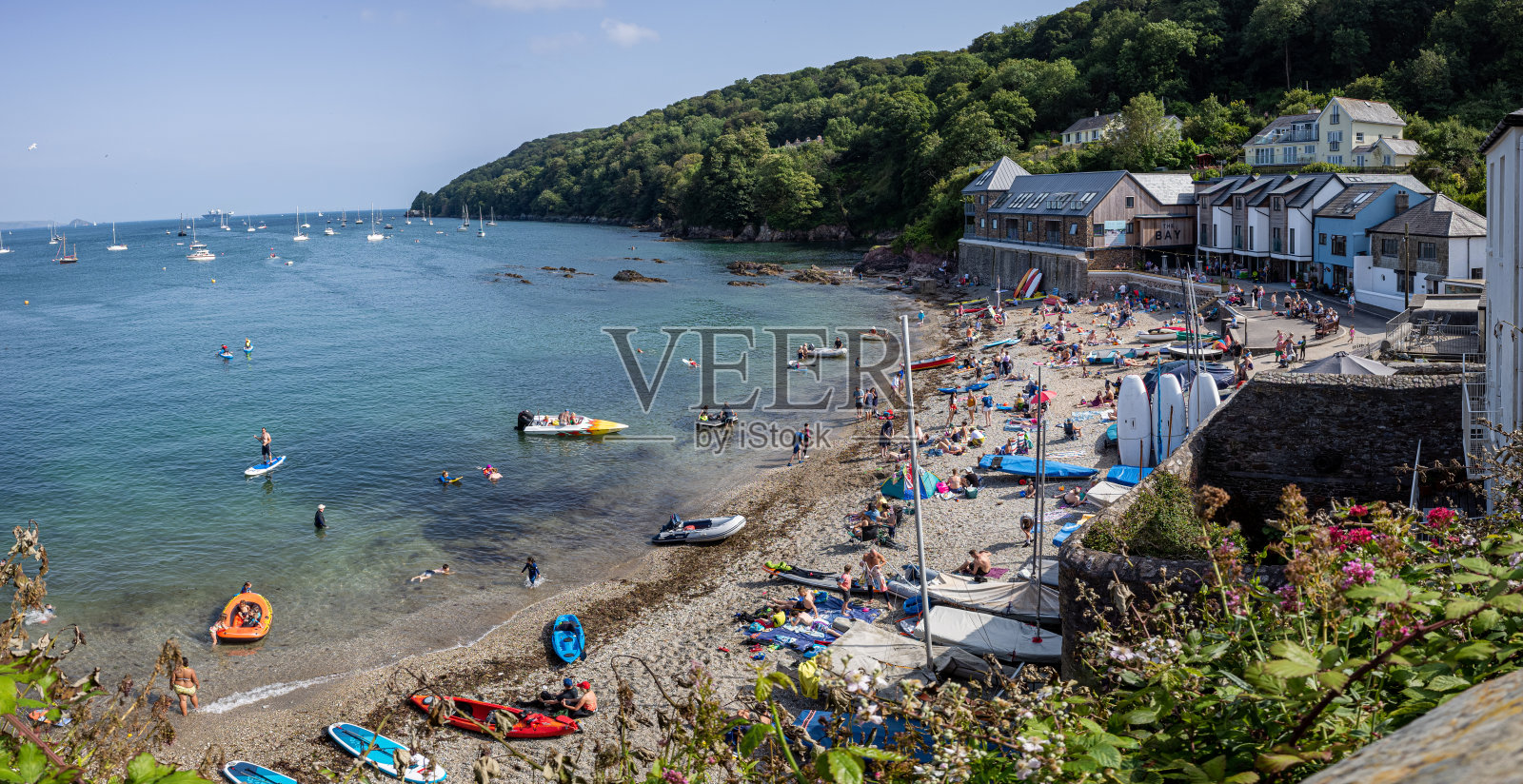 英国海滩照片摄影图片