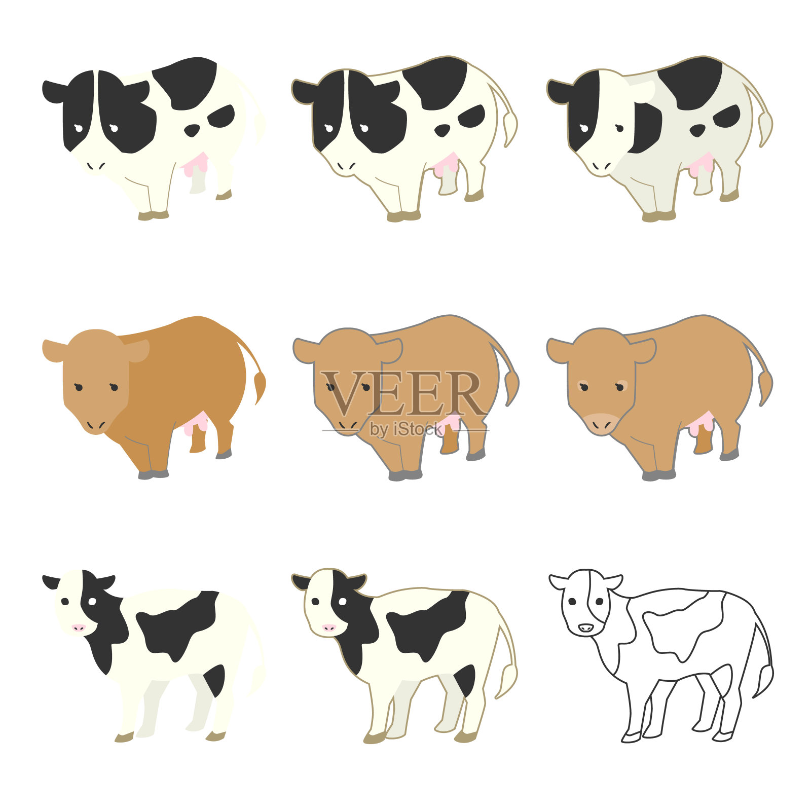 2021年贺年卡设计元素图片