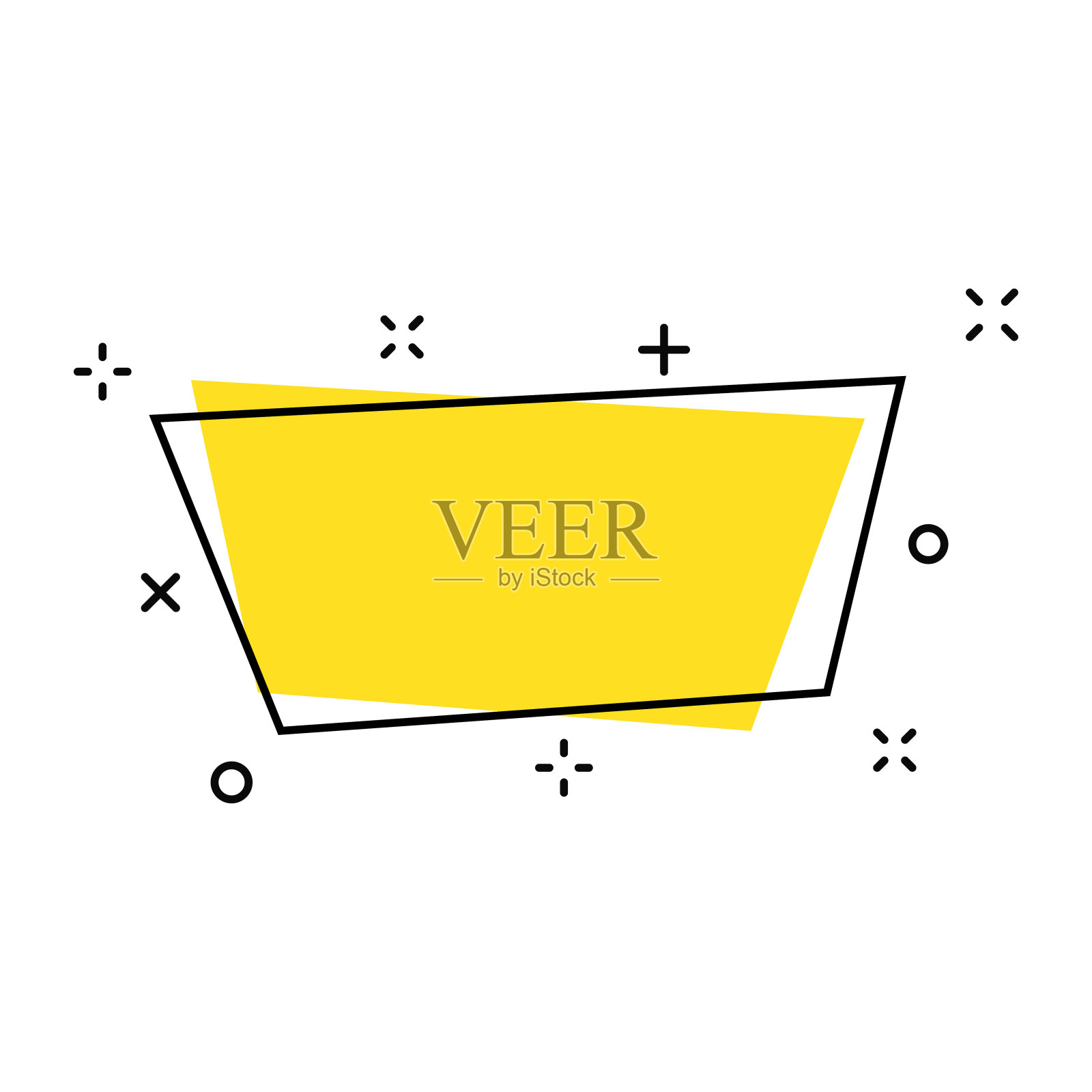 销售标签集合。几何抽象设计。特价，大减价，折扣，最好的价格，mega sale横幅套。购物或网上购物。贴纸，徽章，优惠券商店向量插图。插画图片素材