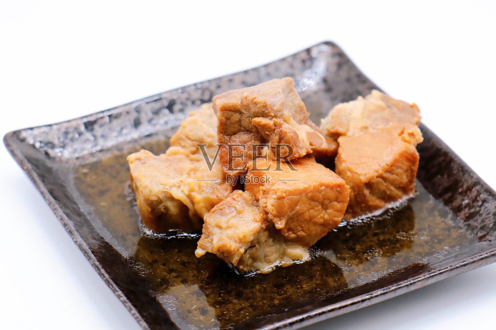 红烧肉照片摄影图片