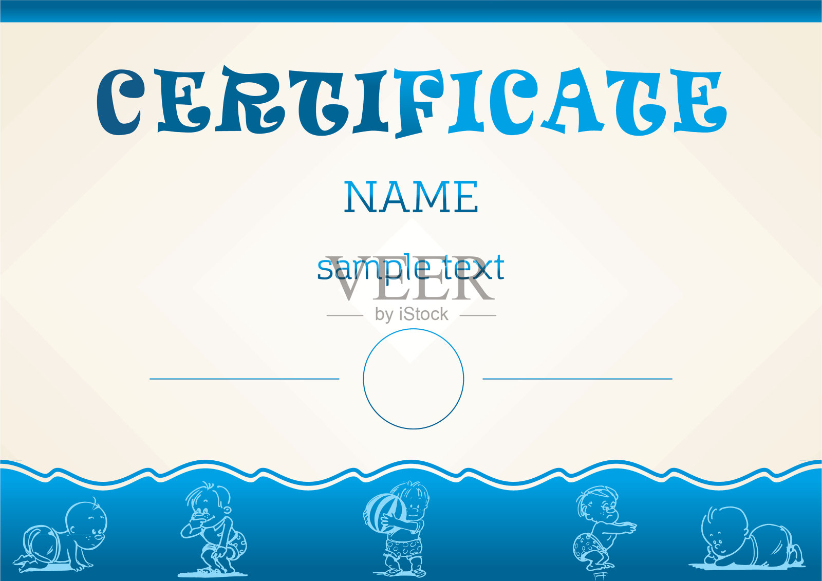 证书和文凭插画图片素材