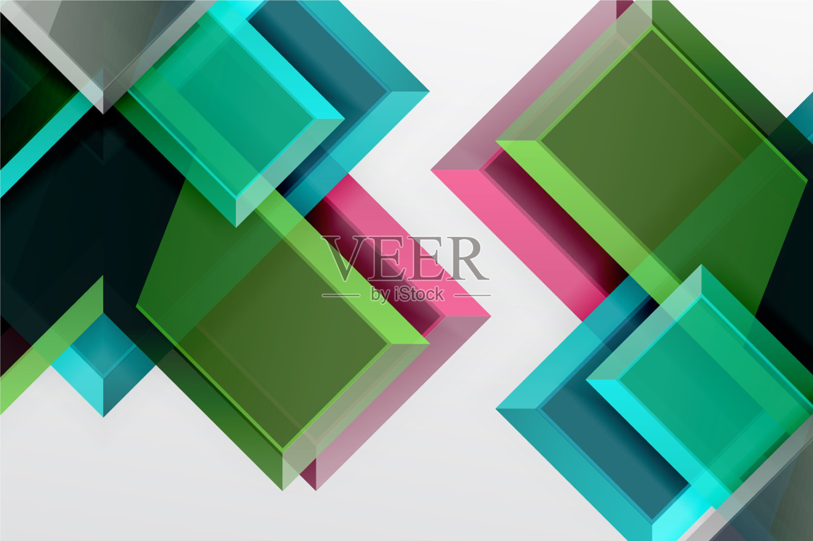 金属箭头形状的背景抽象几何插画图片素材