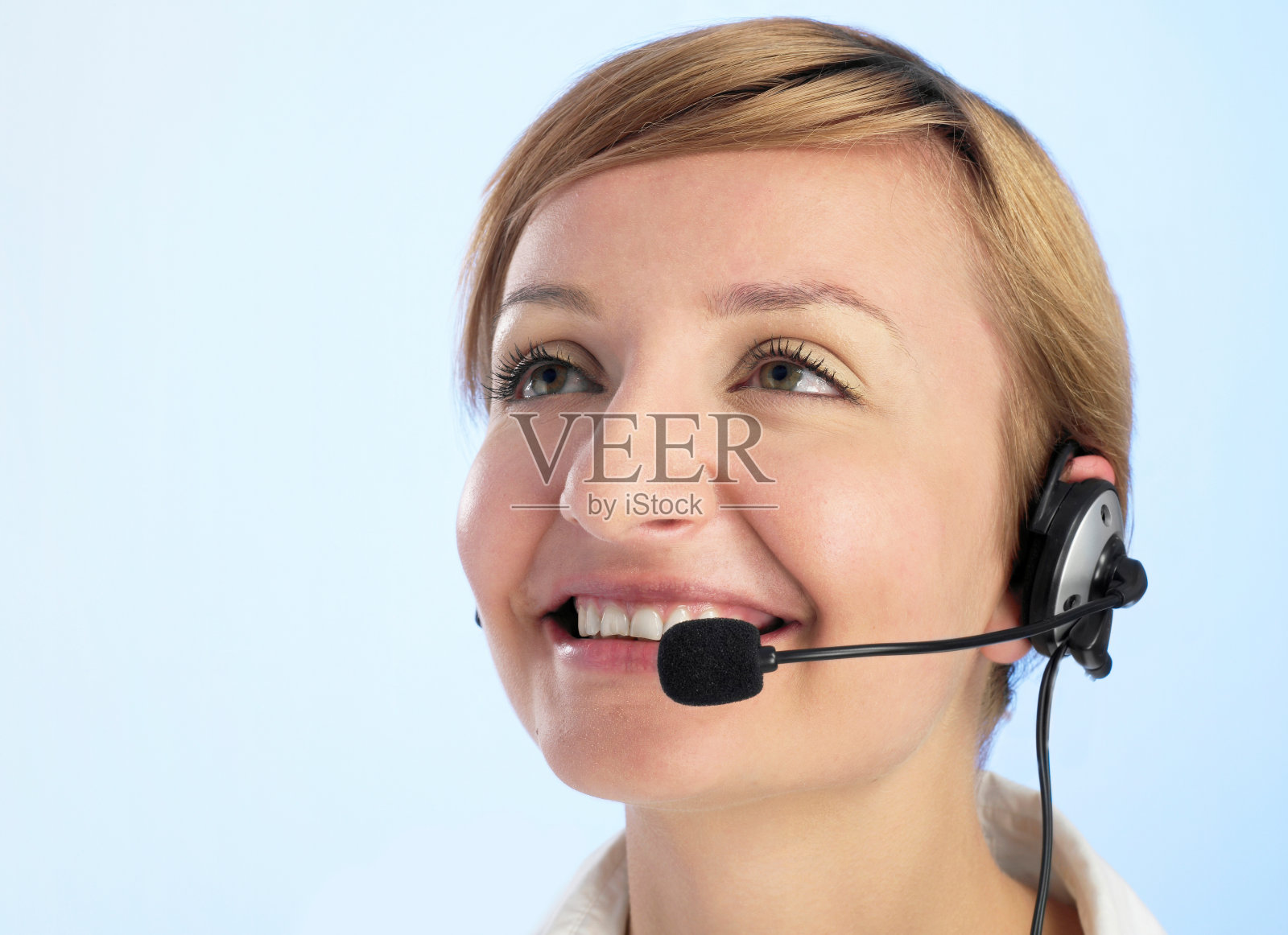 客户服务代表照片摄影图片