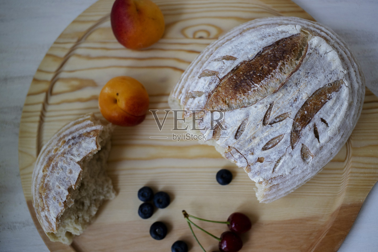 自制的面包酵母照片摄影图片