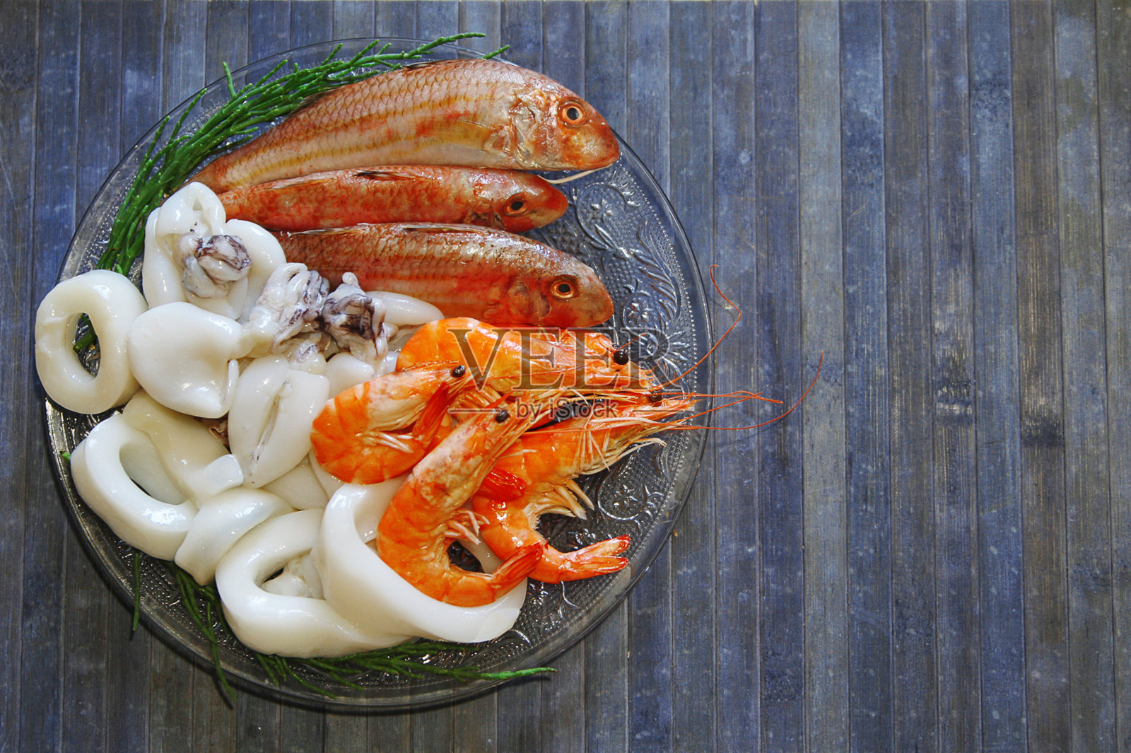 混合鲜鱼照片摄影图片