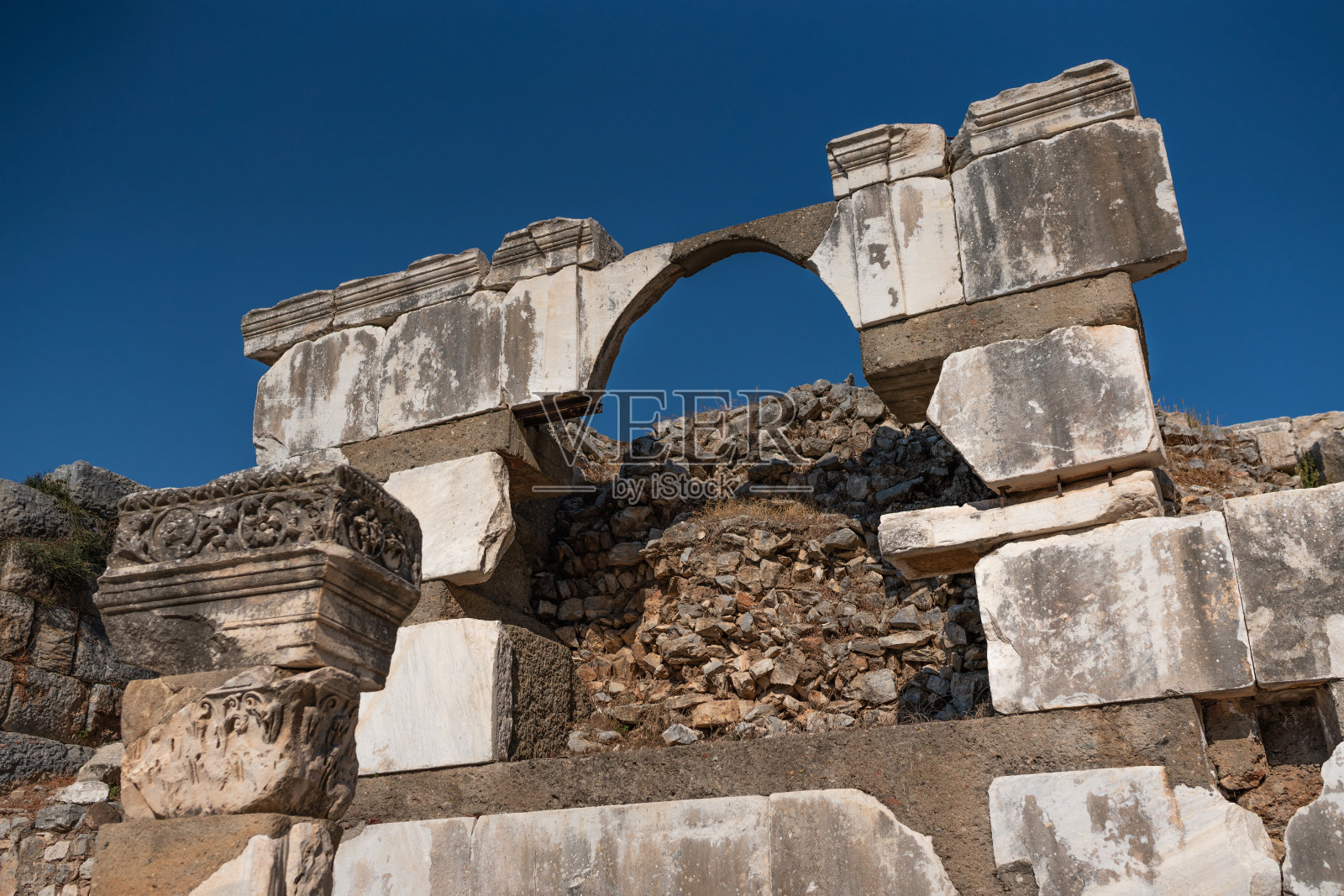 以弗所古城照片摄影图片