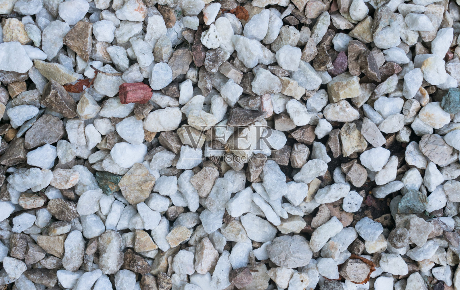 背景来自不同颜色的海卵石。从上面看。照片摄影图片