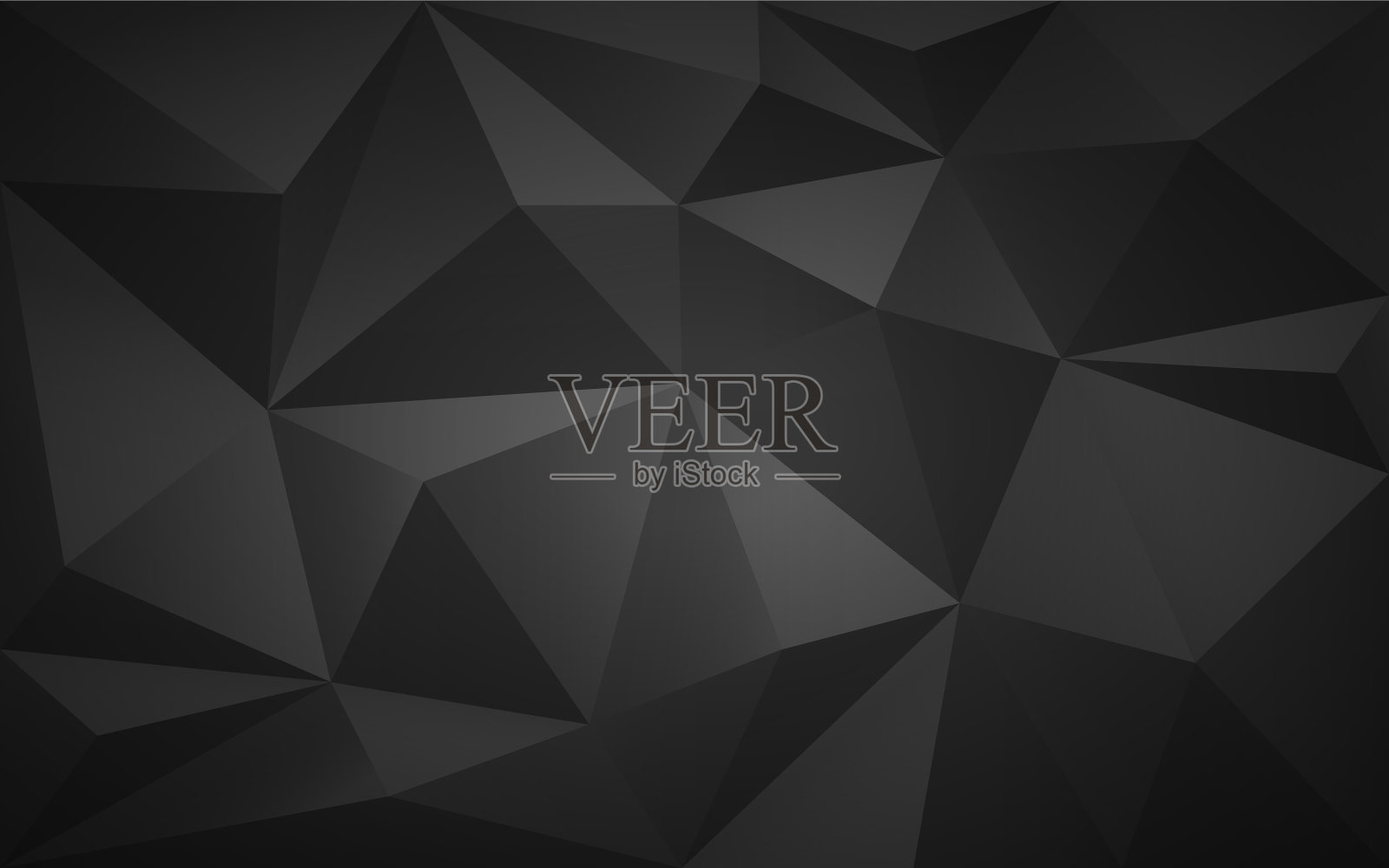 3d低聚暗背景插画图片素材