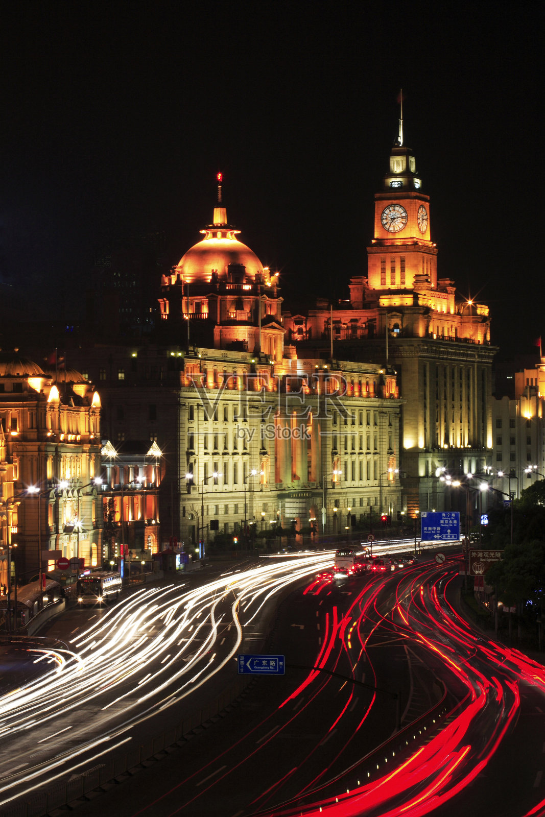 上海浦东的外滩照片摄影图片