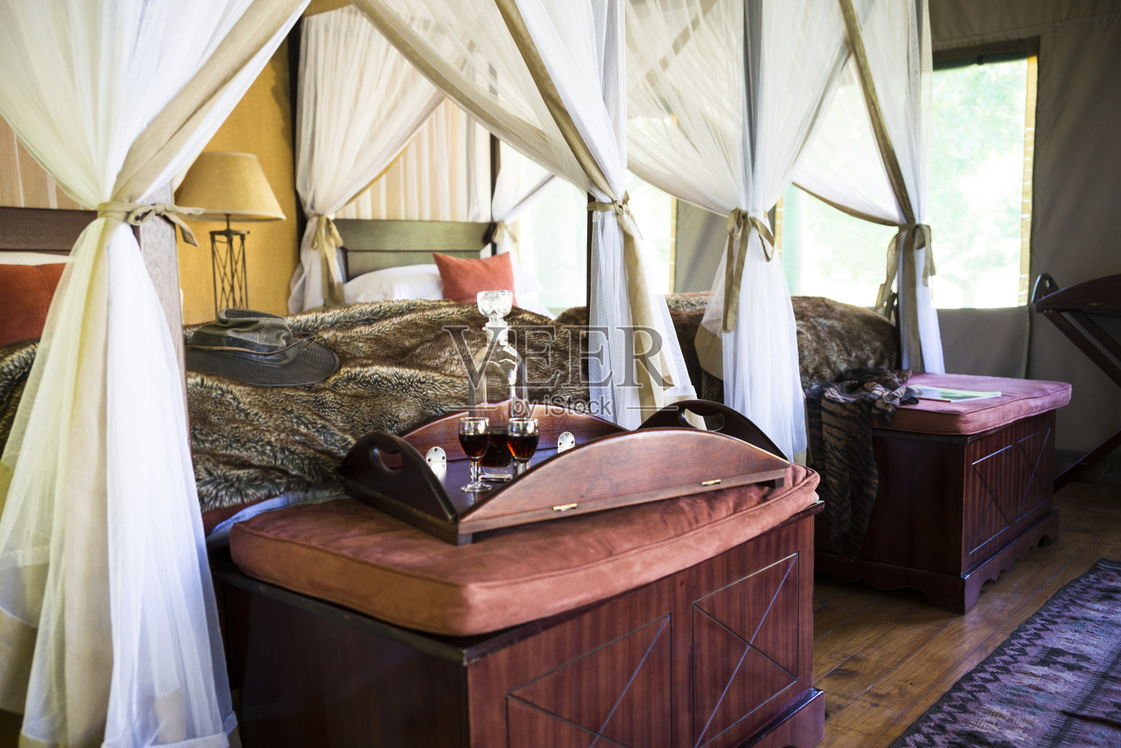 豪华旅行帐篷照片摄影图片