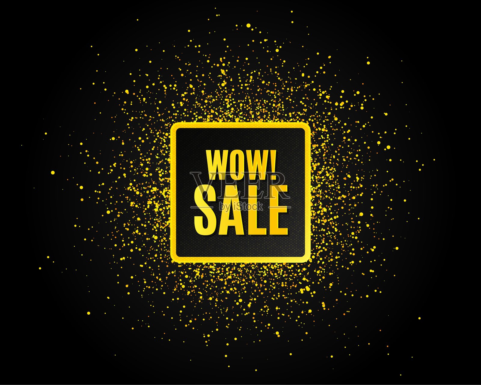 哇。特惠价格标志。向量设计元素图片