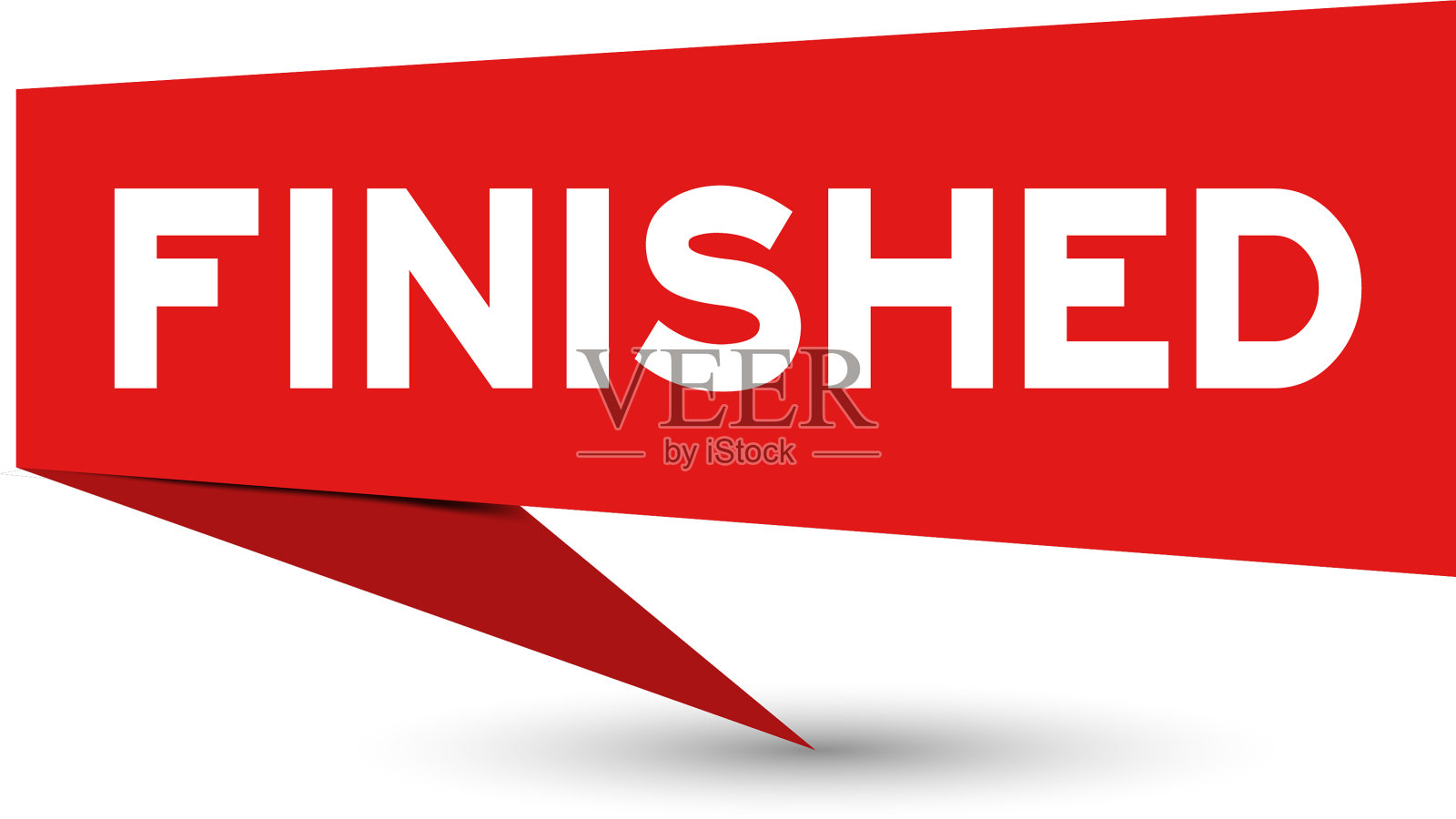 用红纸写的演讲横幅插画图片素材