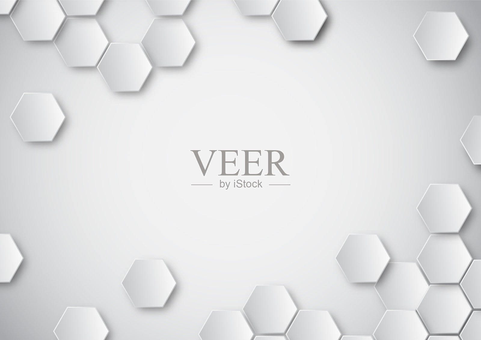 图案六边形背景抽象插画图片素材