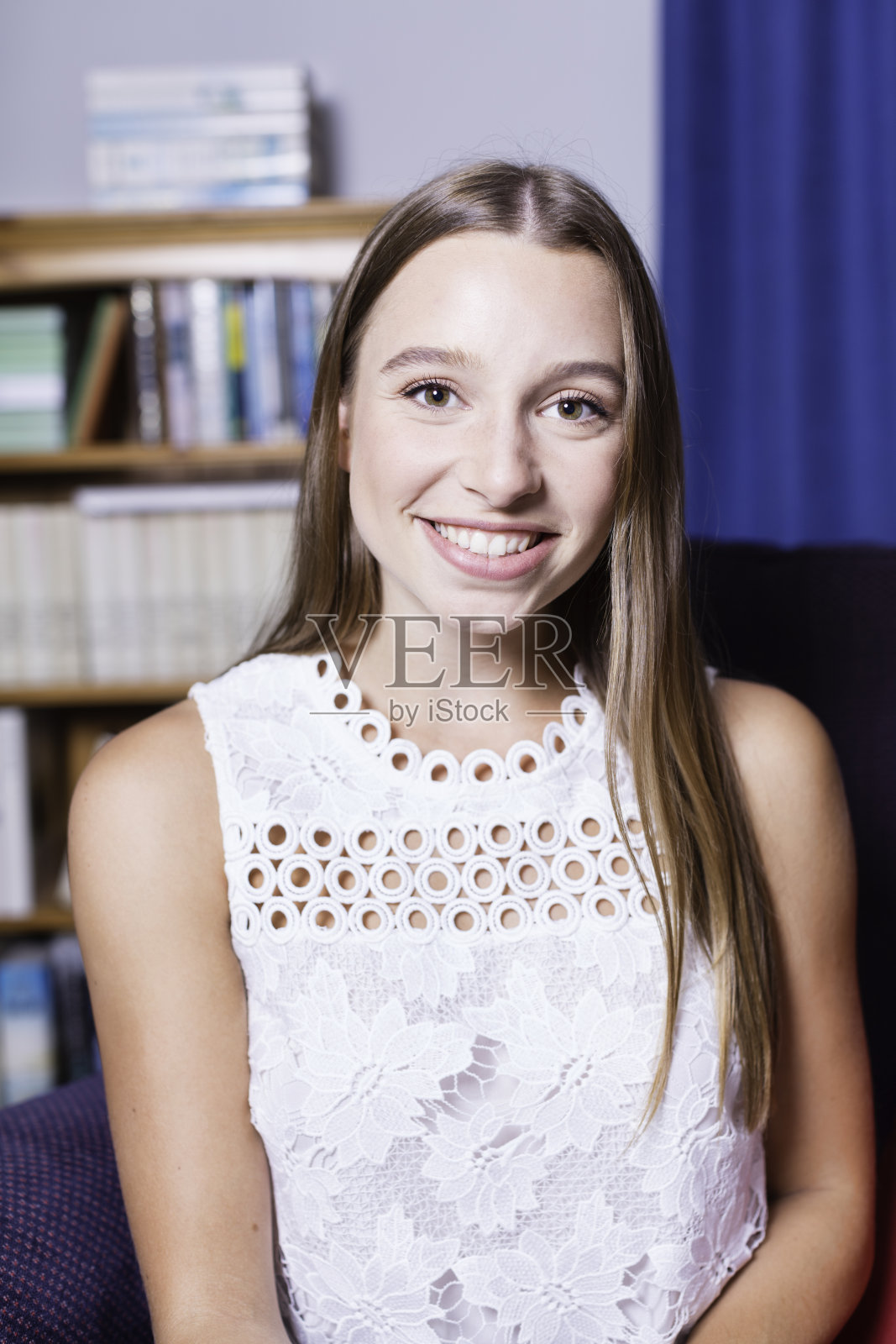 一个学生的肖像照片摄影图片