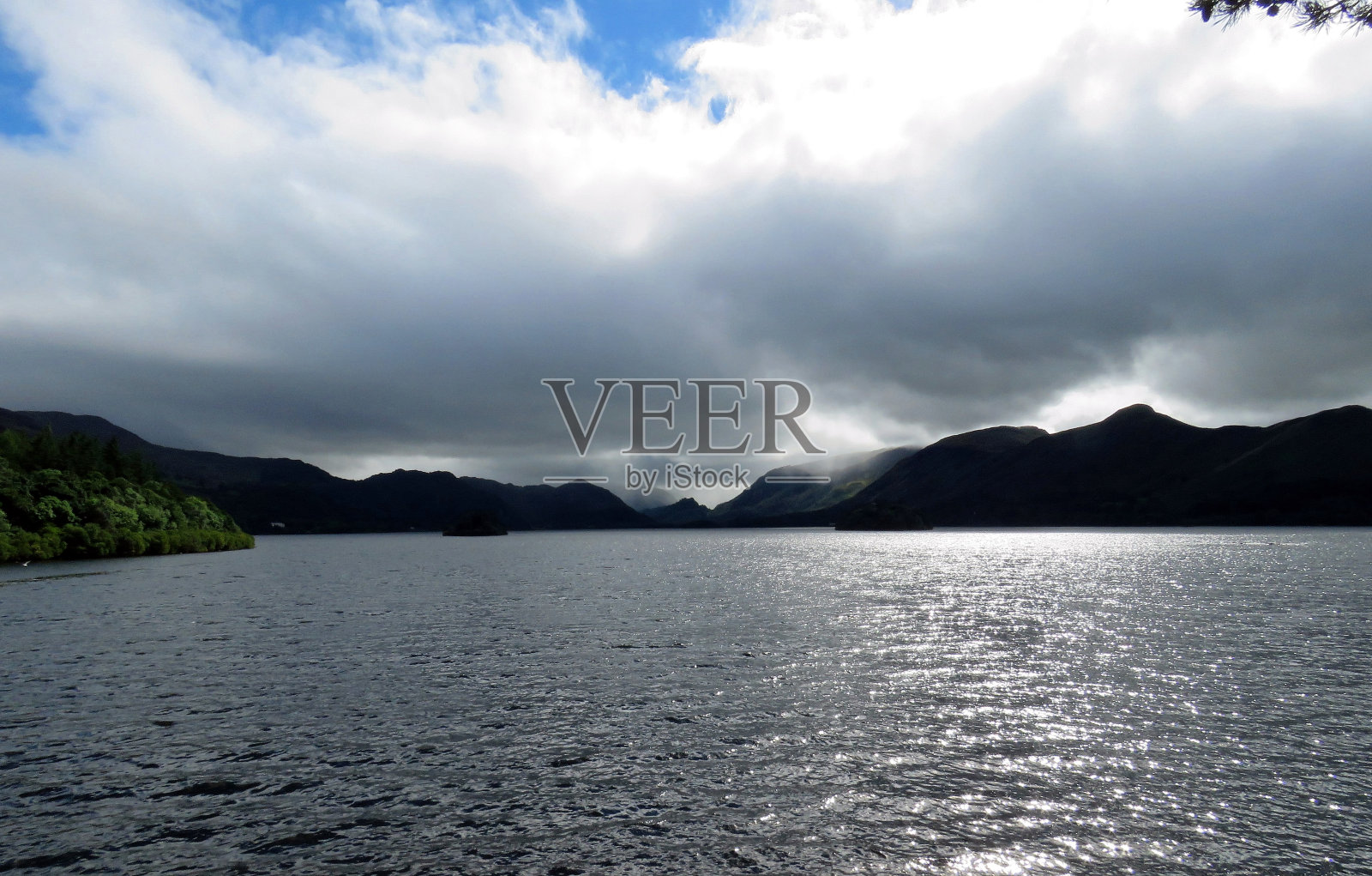 德文特水湖，湖区，英国照片摄影图片