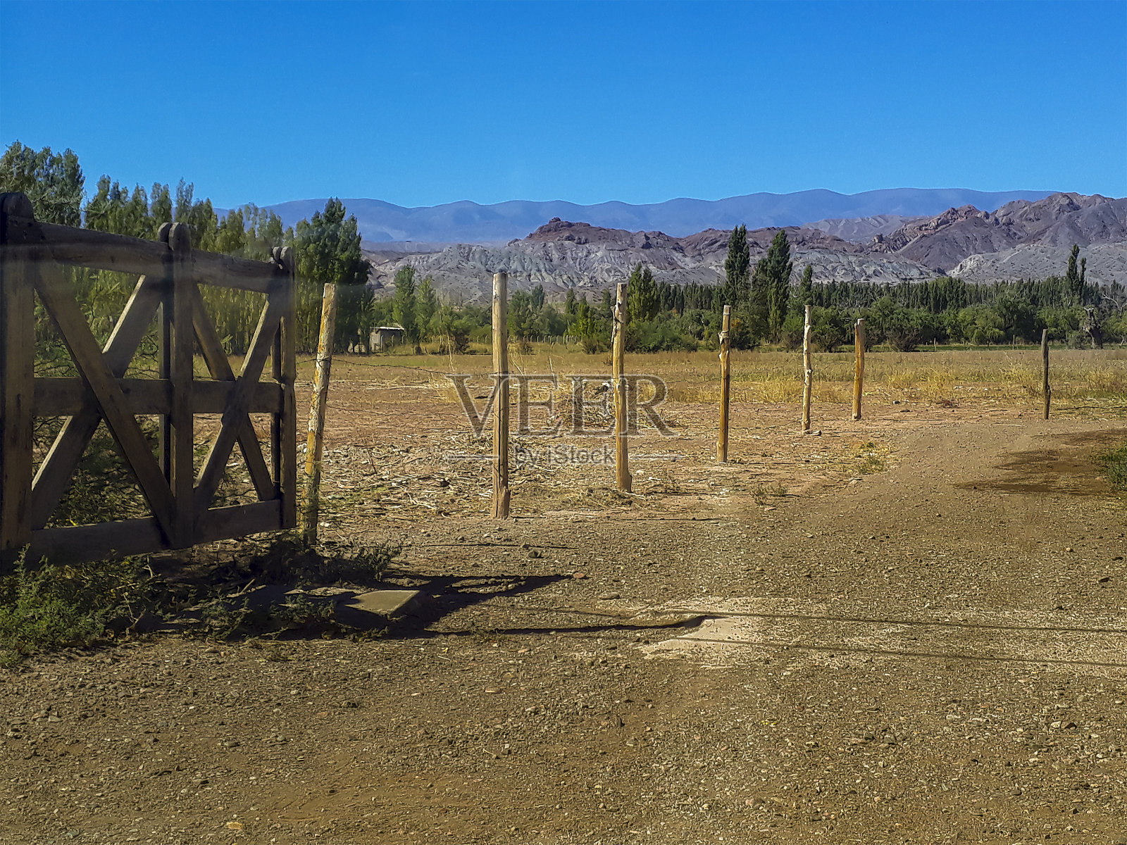 乡村景观景色，圣胡安，阿根廷照片摄影图片