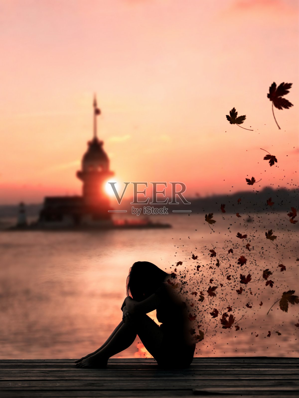 戴巴廷在女孩塔里照片摄影图片