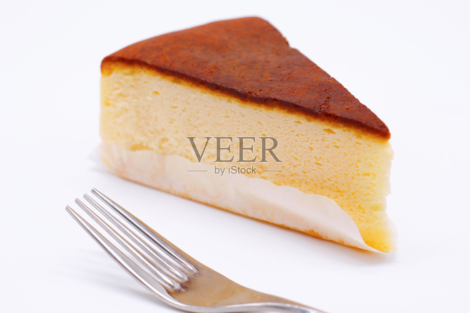 海绵芝士蛋糕照片摄影图片