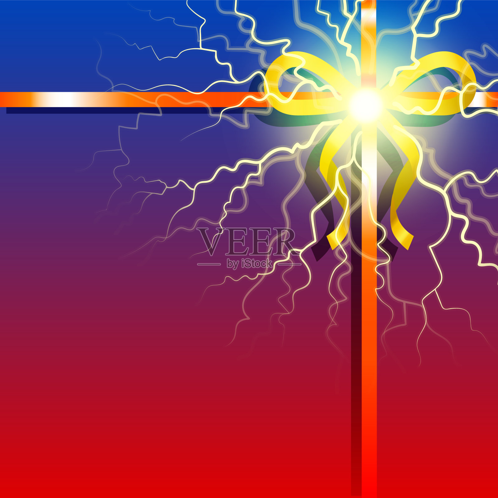 给每个人的礼物和礼物，包装盒子插画图片素材