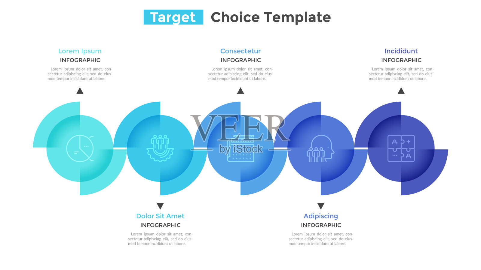 现代信息图向量模板插画图片素材