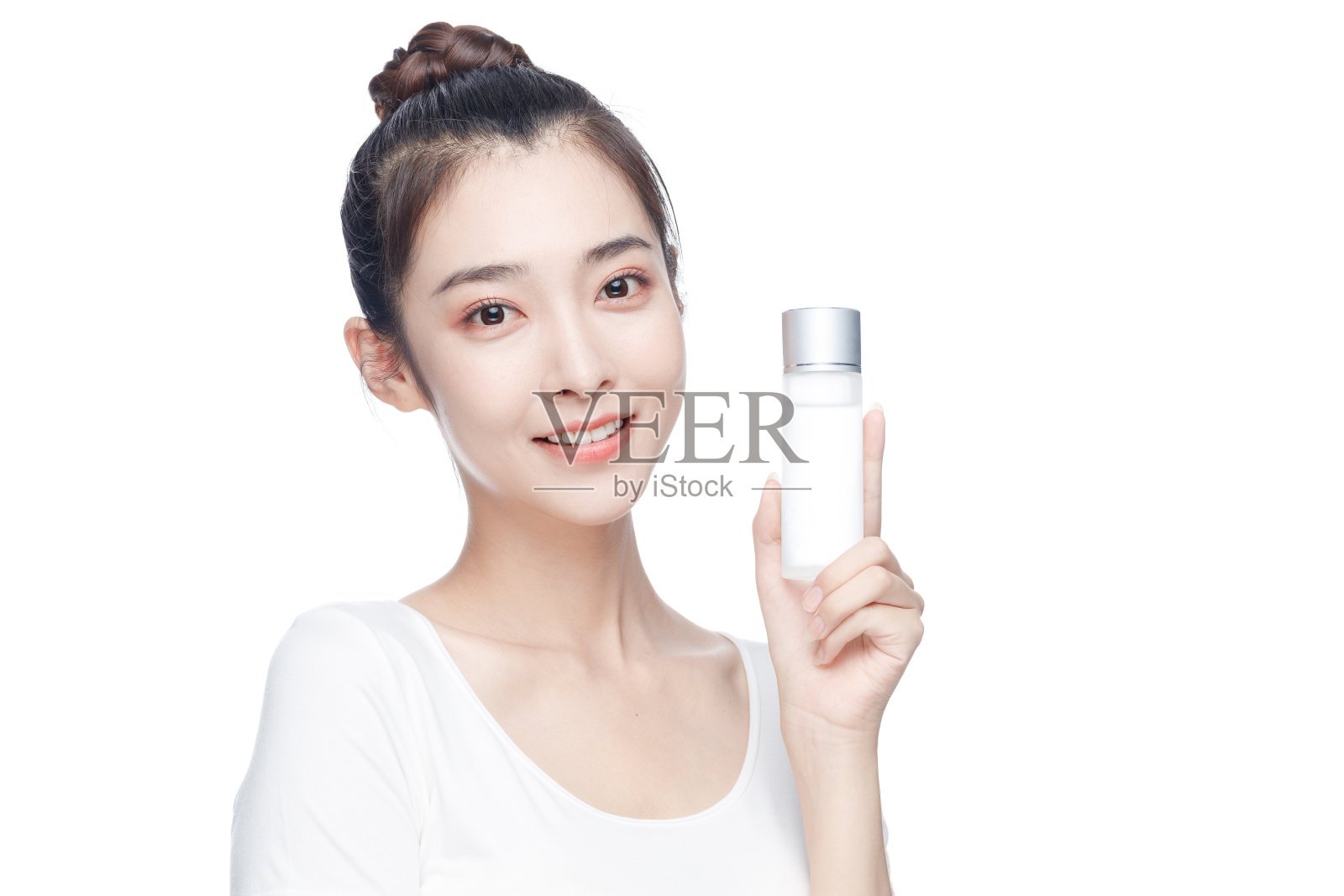 年轻亚洲女人的美丽肖像照片摄影图片