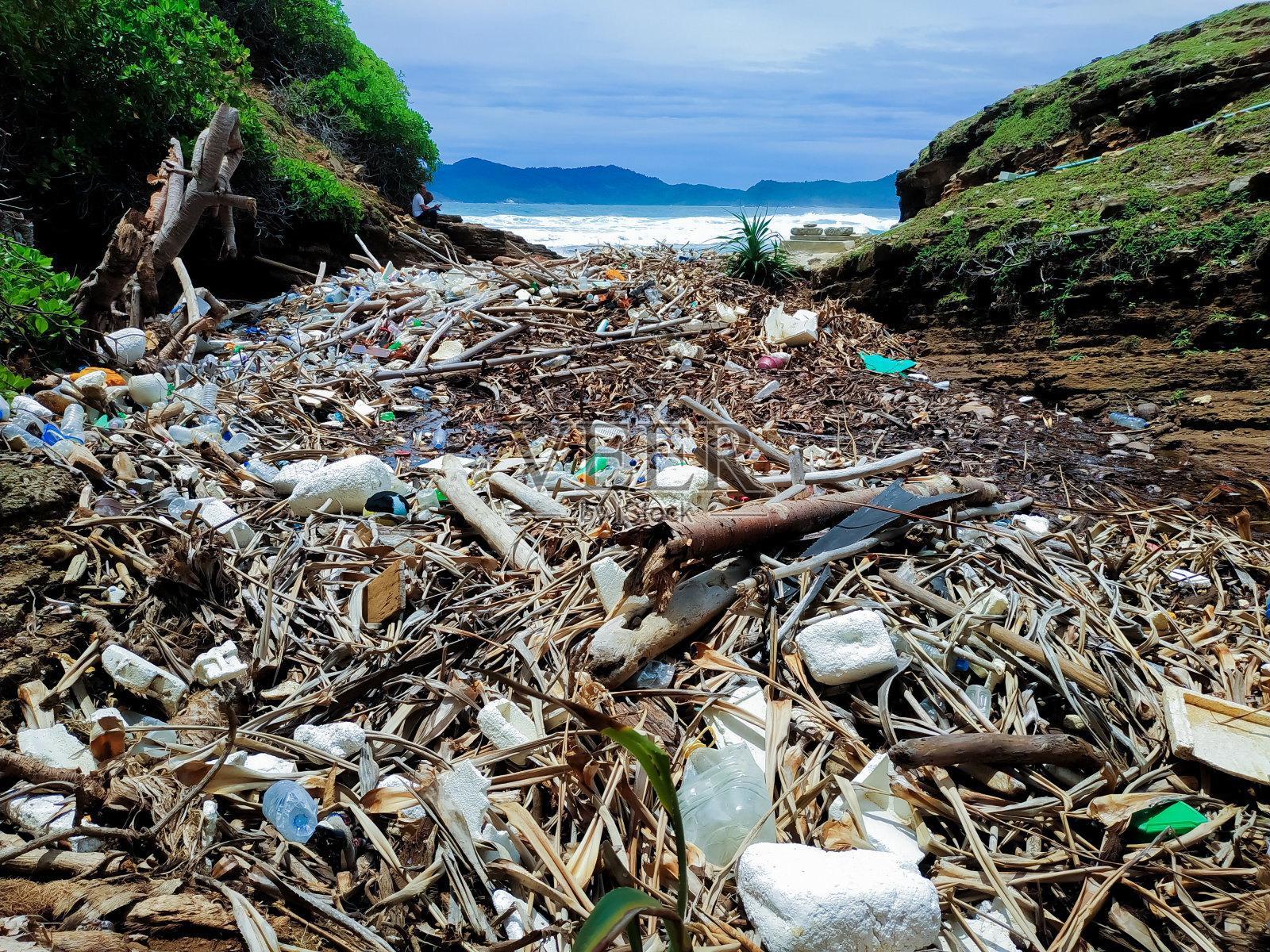 垃圾照片摄影图片