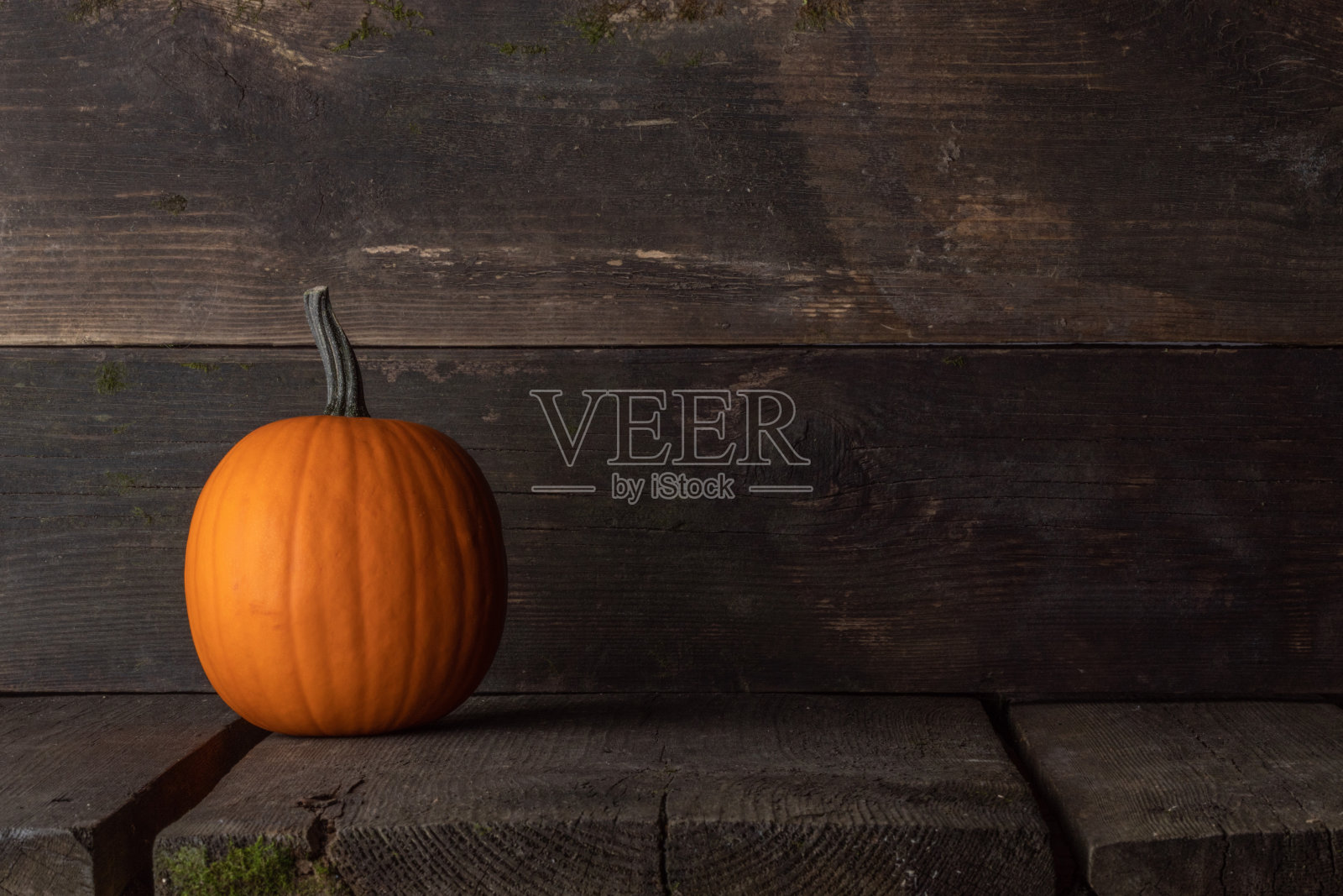 木制背景南瓜照片摄影图片