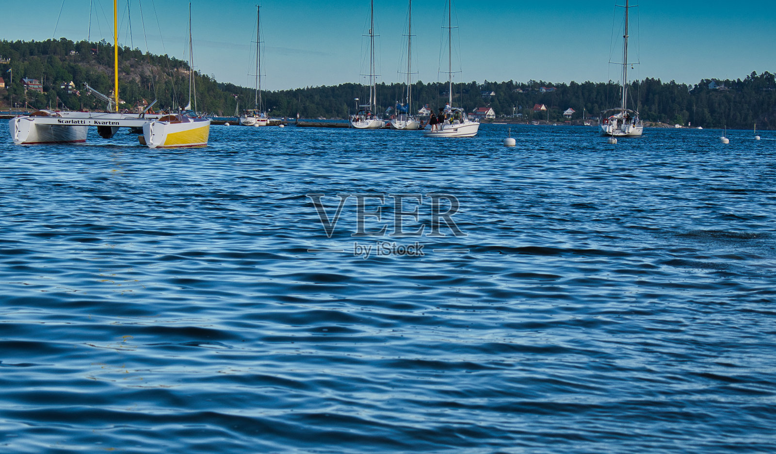 放松的海景。照片摄影图片