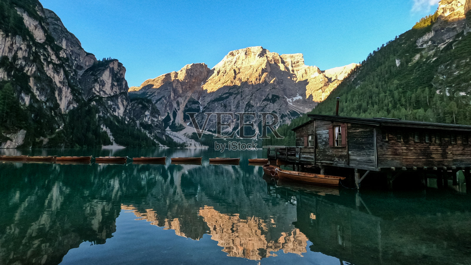 意大利布雷斯湖风景优美照片摄影图片
