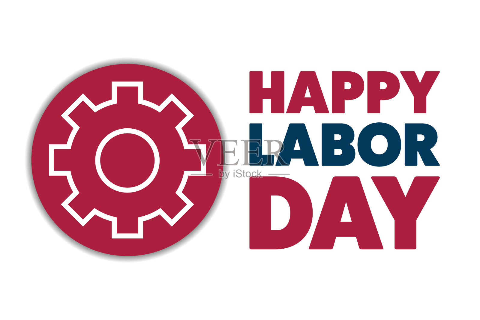 美国的劳动节。节日的概念。模板的背景，横幅，卡片，海报与文字铭文。矢量EPS10插图。插画图片素材