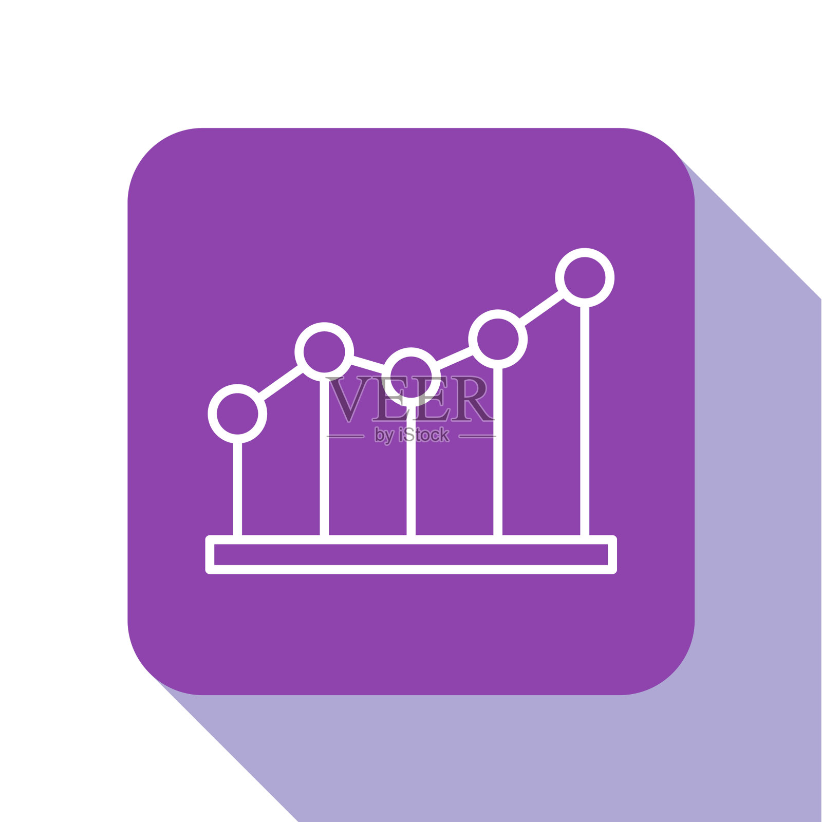 白线饼图信息图图标孤立上插画图片素材