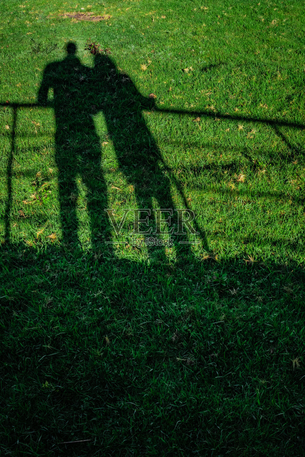 人的影子与惊人的景观背景照片摄影图片