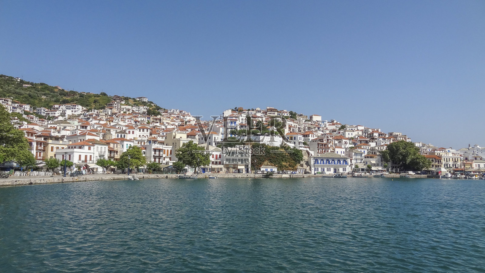 斯科普洛斯在斯帕雷兹照片摄影图片