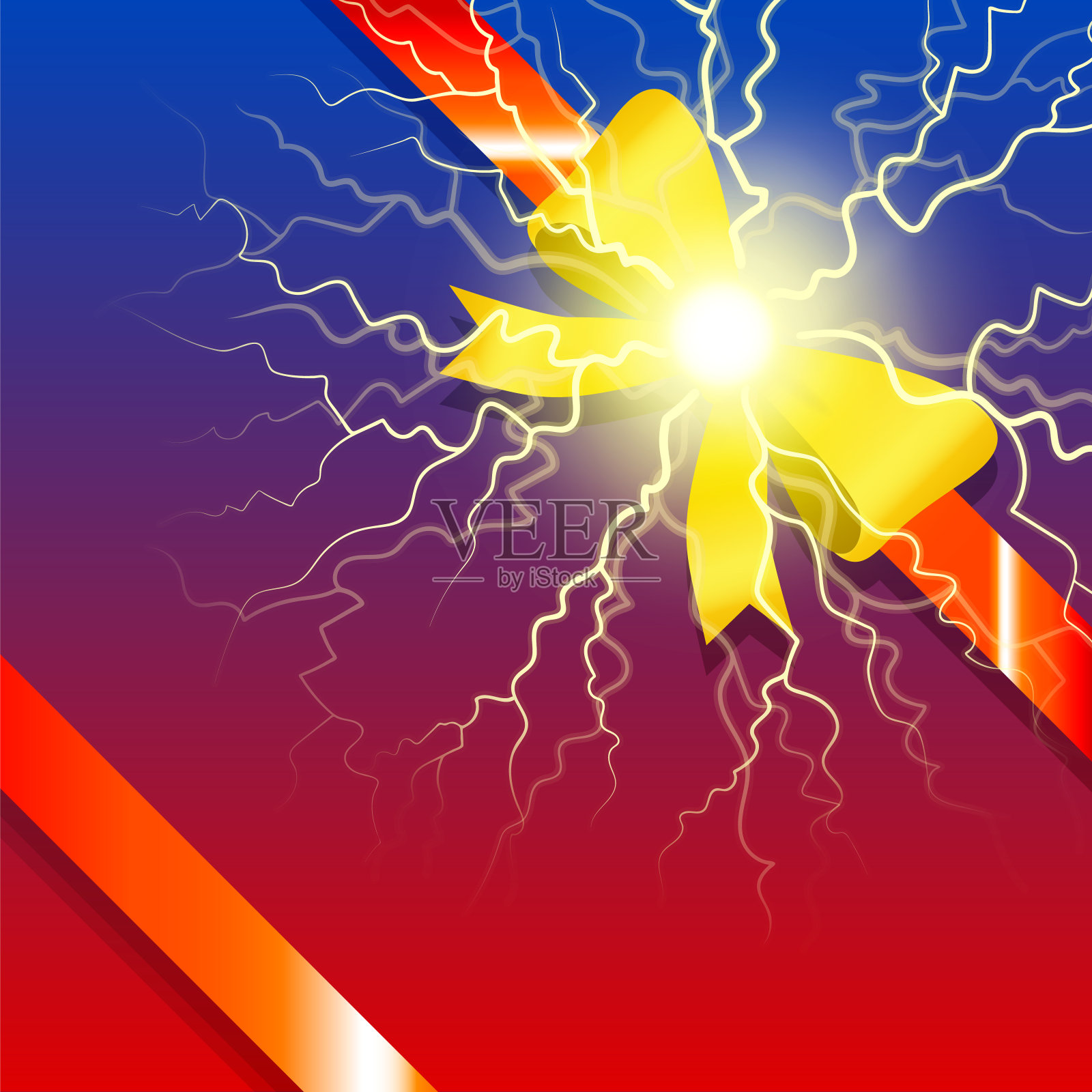 给每个人的礼物和礼物，包装盒子插画图片素材