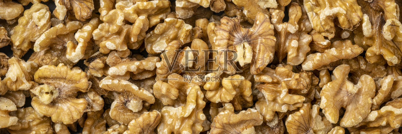 去壳的英国核桃背景照片摄影图片