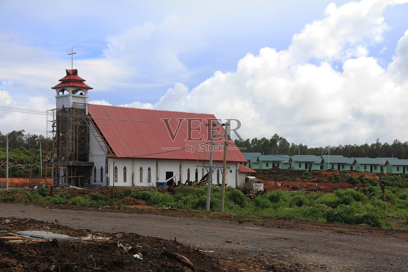 奥库梅内方舟爱教堂照片摄影图片