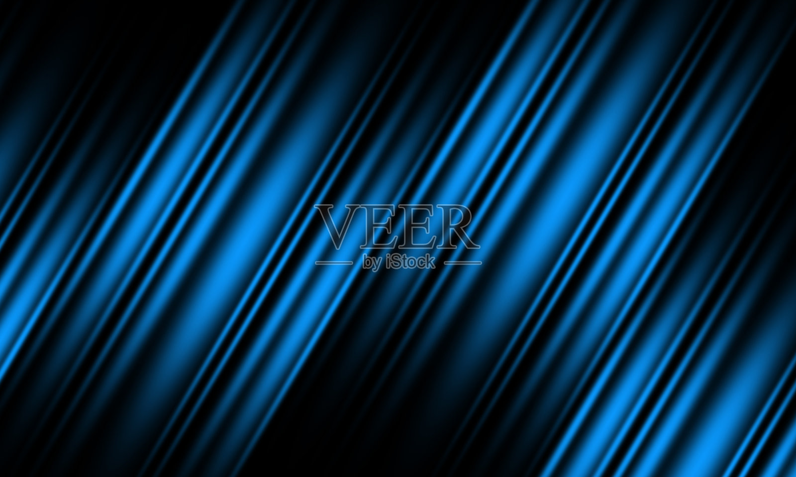 抽象的蓝色简单的颜色梯度背景与动态直线阴影线照片摄影图片