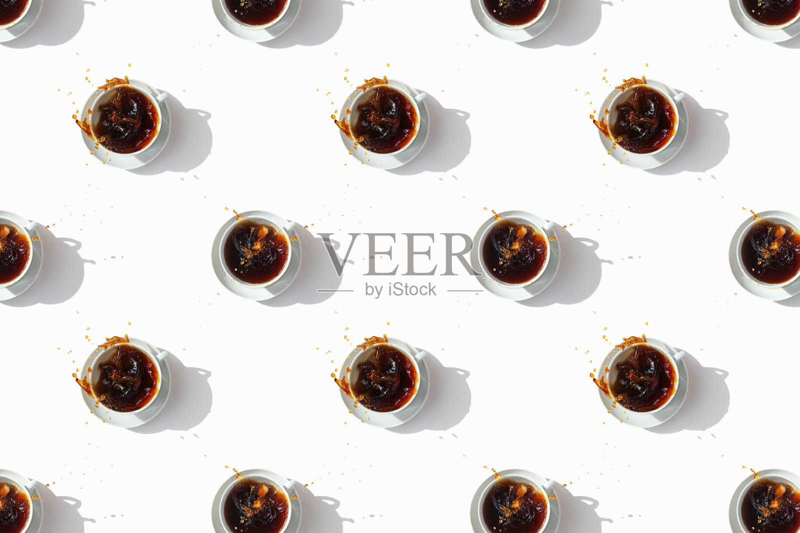 国际咖啡的一天。照片摄影图片