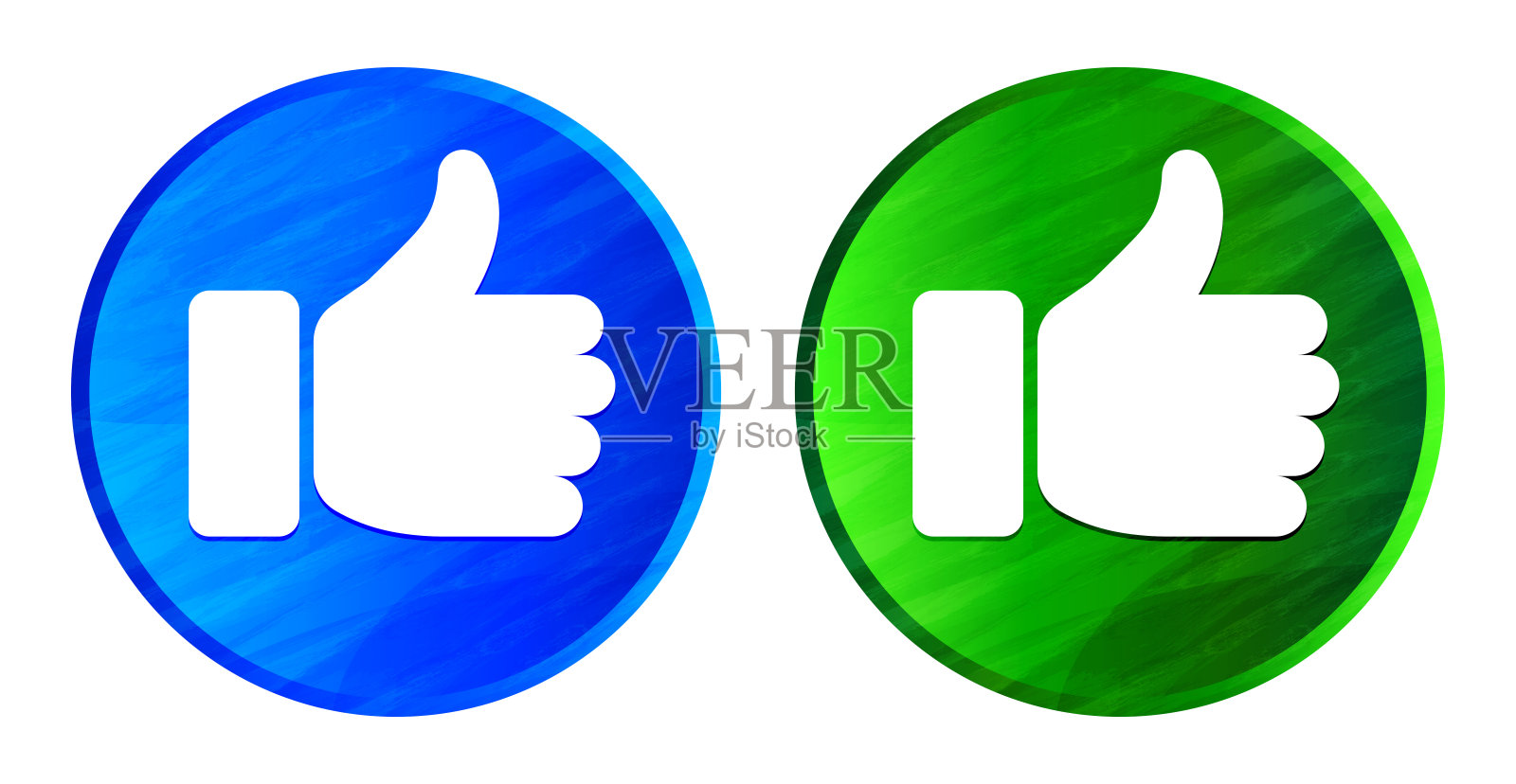 图标垃圾纹理圆形按钮设置插图图标素材