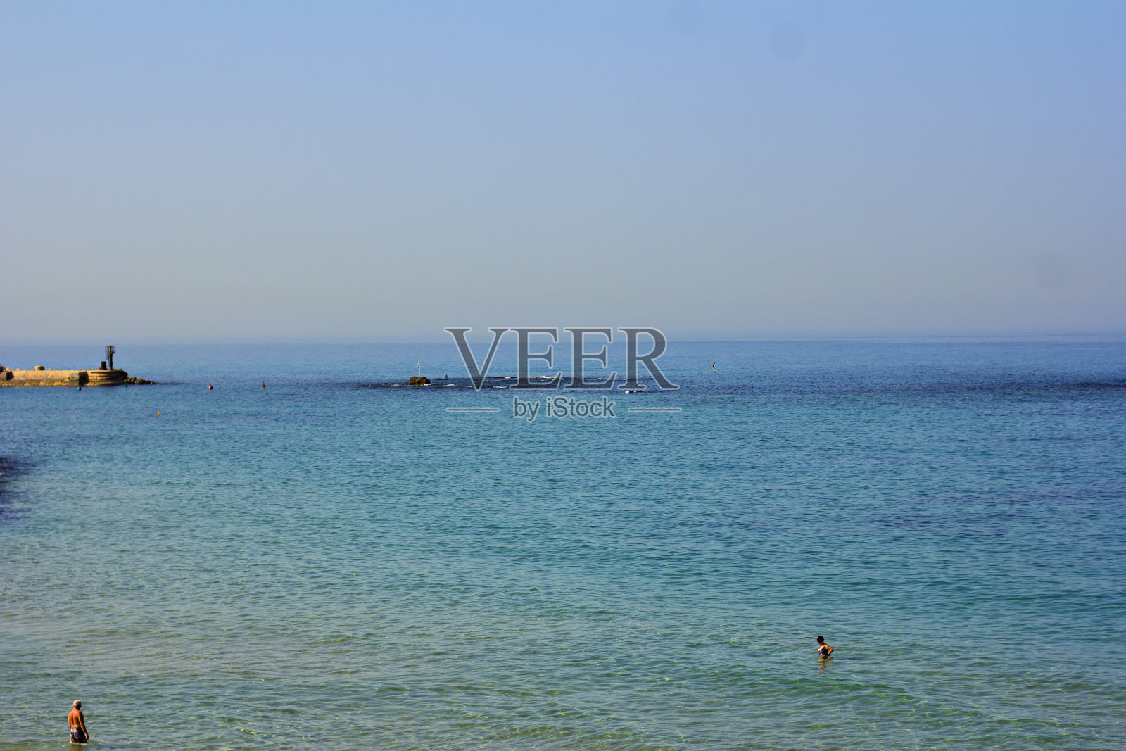 特拉维夫堤岸，海滨区，以色列特拉维夫照片摄影图片